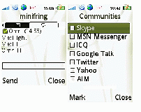 minifring v1.0 РґР»СЏ Java (J2ME)