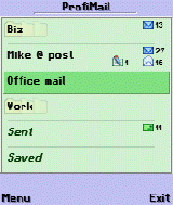 ProfiMail v3.14 РґР»СЏ Symbian 9.x S60