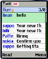 Flurry v1.02.25 РґР»СЏ Java (J2ME)