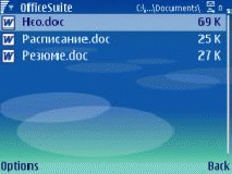 OfficeSuite v5.0 РґР»СЏ Symbian OS 9.x S60