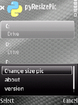 pyResizePic v1.5 РґР»СЏ Symbian OS 9.x S60