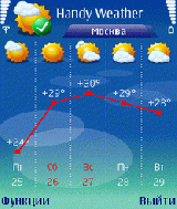 Handy Weather v6.05 РґР»СЏ Symbian OS 9.x S60