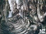 H_R_Giger_No_385_ALIEN_LANDSCAPE_acrylic_on_paper_70x100cm_1978.