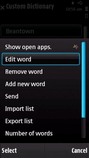 Nokia Custom Dictionary 0.2 OS9.1-9.4.sis