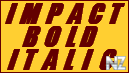 Impact Bold Italic.zip