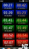 Digital Clock mini - Colors Series by olegast.zip