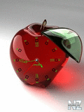 Red Apple Clock.swf