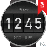 Flip Clock Watch Face v1.8.3.7.apk