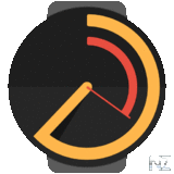 Pujie Black Watch Face v3.0.14.174.apk