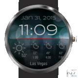 Weather for Bokeh Watch Face v1.0.4.apk