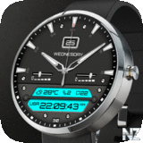 Titanium watch face v1.1.apk