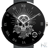 Skull Wear Watch Face v1.0.2.apk