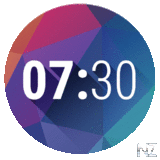 Watch face - Poly v1.0.apk